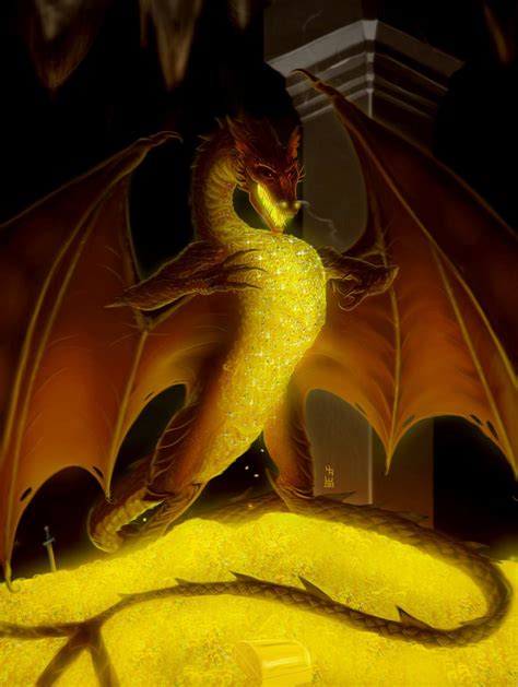 Smaug- The Hobbit by AizakMoon on DeviantArt