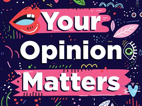 Your Opinion Matters! by RIDDHI MISHRA on Dribbble