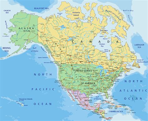 How Many Countries Are There In North America? - WorldAtlas