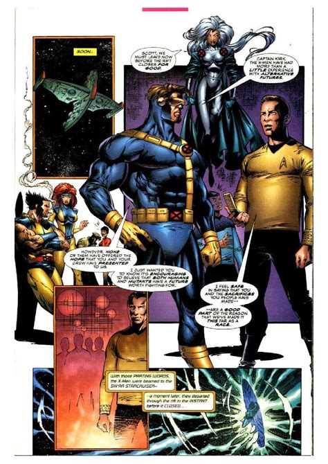 Read online Star Trek/X-Men comic - Issue # Full