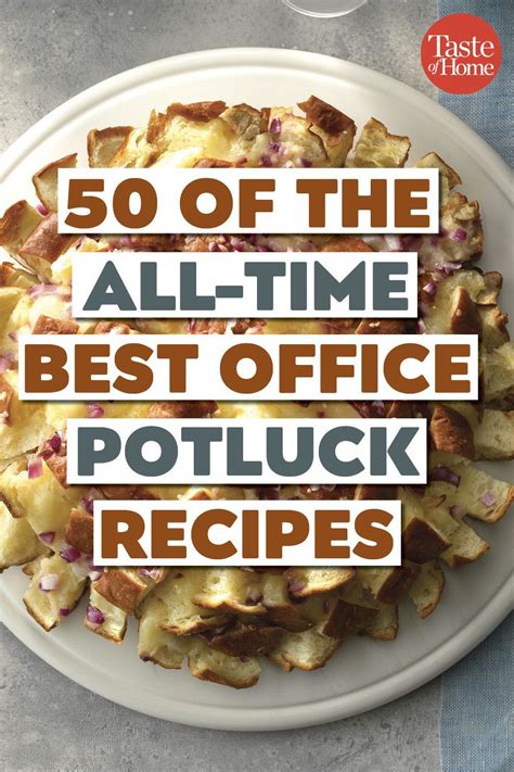 50 of the All-Time Best Office Potluck Recipes | Office potluck recipes ...