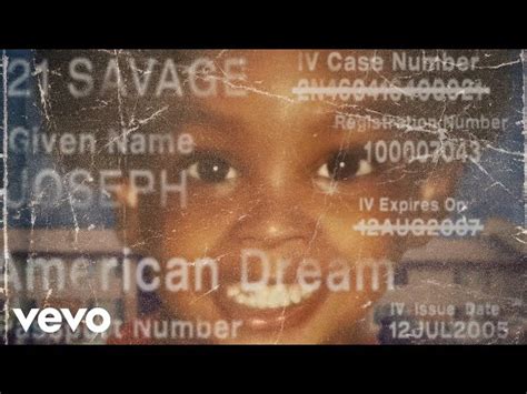 ALBUM: 21 Savage – American Dream Zip (MP3 Download & Lyrics)