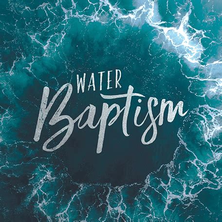 Water Baptism | Walking By Faith