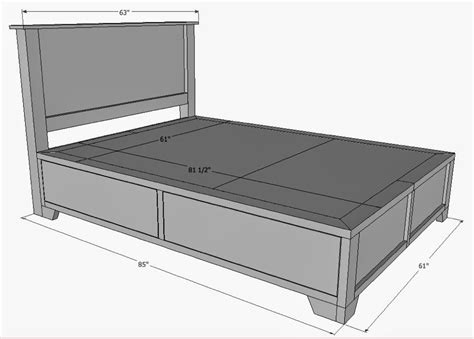 Beds Information: The Queen Size Bed Dimensions in Feet