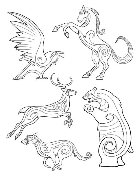 pictish animals | Celtic art, Celtic patterns, Celtic designs