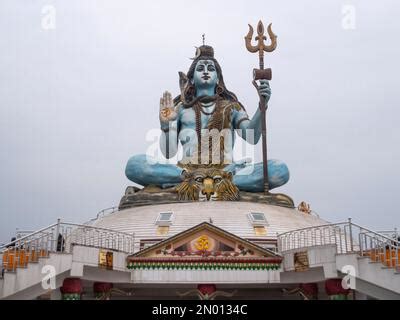 Nepal, Pokhara, Statue of Lord Shiva Stock Photo - Alamy