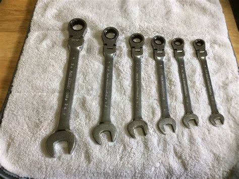 [SOLD] - GearWrench Flex Head Ratchet Wrench Set-SAE | For A Bodies Only Mopar Forum