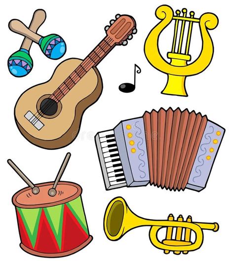 Music instruments collection 1. Vector illustration , #AFF, #collection ...
