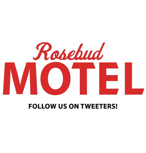 Schitt's Creek inspired 'Rosebud Motel' Tote bag