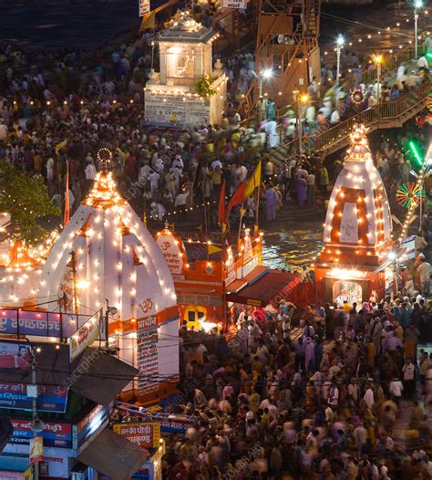 Kumbh Mela, Haridwar, India - Stock Image - F009/2064 - Science Photo ...