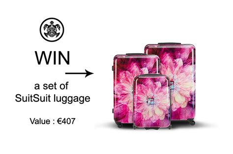 Freshminhtea: SUITSUIT LUGGAGE SET (VALUE: €407) GIVEAWAY! (ENDED)