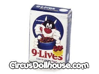 9 LIVES CAT FOOD | Circus Dollhouse