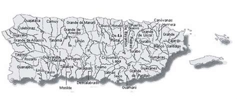 Mojado Rebaja alcanzar rios de puerto rico mapa grande auditoría secuencia