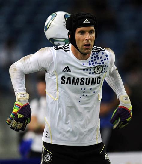 Petr Cech thankful for helmet after collision | The Independent | The Independent