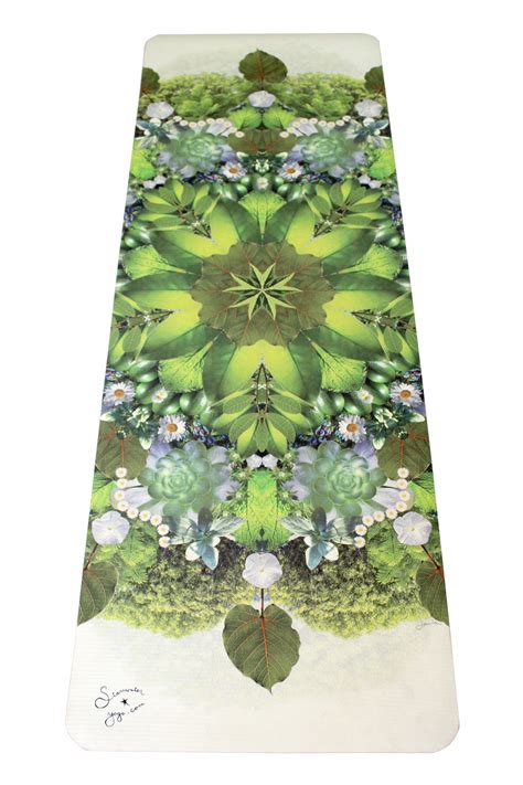 Green Prana Mandala Yoga Mat – Starwater Yoga