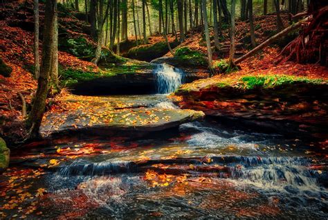 Houghton Falls, Bayfield Wisconsin Fall Foliage | Bayfield wisconsin, Wisconsin waterfalls, Bayfield