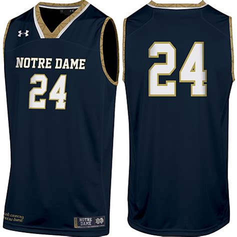 Notre Dame Basketball #24 Replica Jersey | University Of Notre Dame