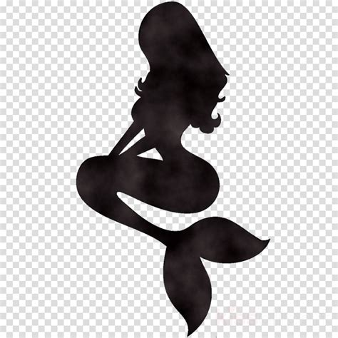 Mermaid clipart silhouette, Mermaid silhouette Transparent FREE for download on WebStockReview 2023