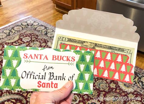 Free Printable Christmas Money Holders - Sweet Pea