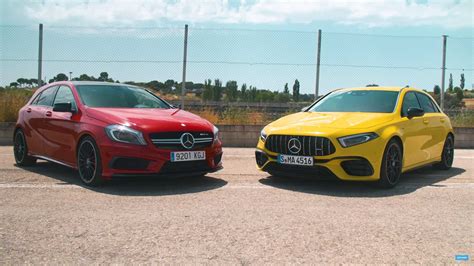 See how the Mercedes-AMG A45 S stacks up against its predecessor