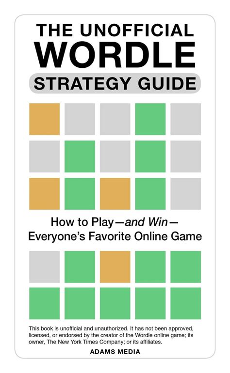 The Unofficial Wordle Strategy Guide eBook by Adams Media - EPUB | Rakuten Kobo United States