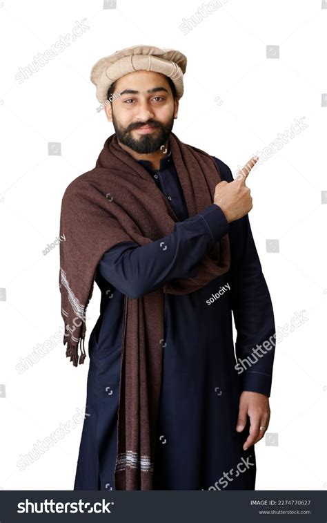 Pakistani Pathan Kpk Man Pointing Finger Stock Photo 2274770627 ...