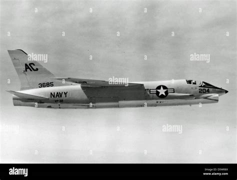 Vought F8U-1 "Crusader" of FS VF-32 "Swordsmen", Carrier Air Group (CVG ...