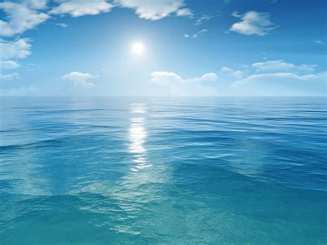 Deep Blue Sea - Ocean And Sky Background - - HD wallpaper | Pxfuel