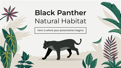 Black Panther Natural Habitat | Google Slides & PPT