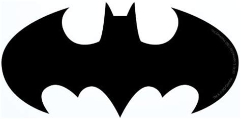 Amazon.com: Licenses Products DC Comics Batman Logo Sticker : Toys & Games