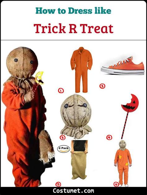 Trick R Treat's Sam Costume for Halloween