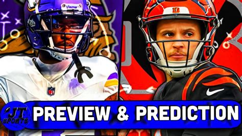 Vikings vs Bengals - Preview & Prediction (NFL Week 15) - YouTube