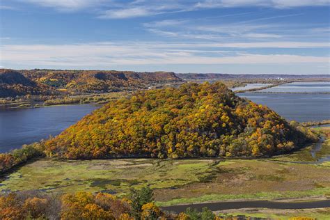 Perrot State Park Vista Autumn 4 Photograph by John Brueske - Fine Art America