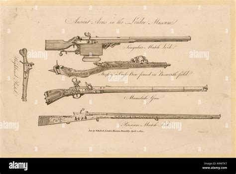 Matchlock Gun Pistol Stock Photo - Alamy