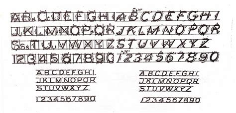 Engineering Drawing: Technical Lettering