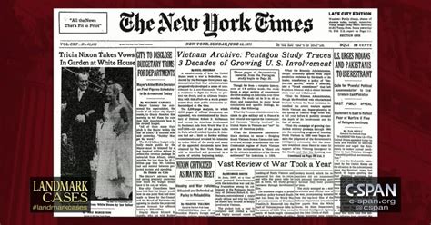 The Pentagon Papers and New York Times v. United States | C-SPAN.org