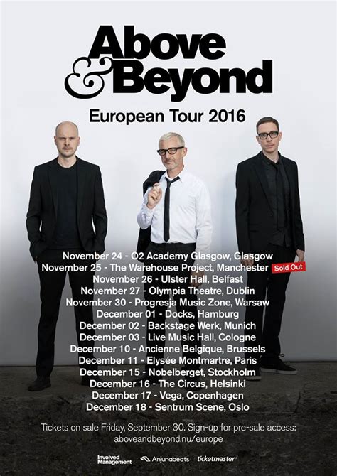 Above & Beyond are going on tour – and we have a presale | Ticketmaster UK Blog