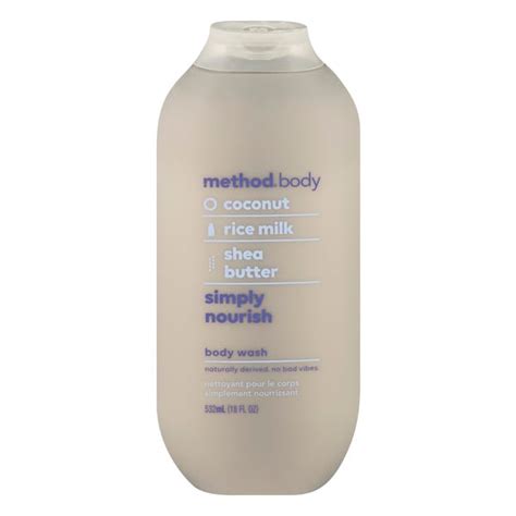 Save on Method Simply Nourish Body Wash Coconut Rice Milk Shea Butter ...