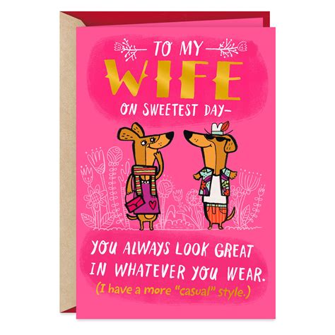 I'm a Guy With Great Taste Funny Sweetest Day Card for Wife - Greeting Cards - Hallmark