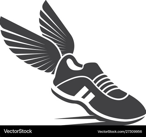 Track And Field Shoe Symbol