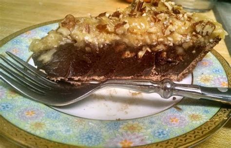 COCONUT-PECAN GERMAN CHOCOLATE PIE | Just A Pinch Recipes