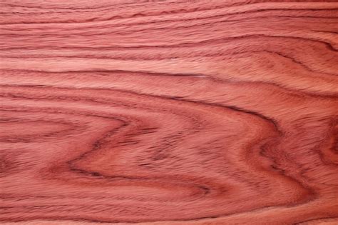 Premium AI Image | Bubinga wood known for its reddish pink color and pronounced grain wood texture