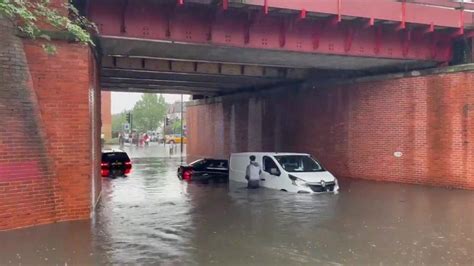 Flash floods: Parts of London receive a month of rain in one day - BBC News