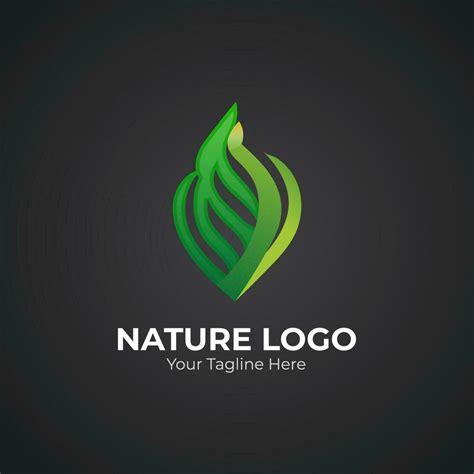 Nature-inspired Flat Vector Logo Design 25346782 Vector Art at Vecteezy