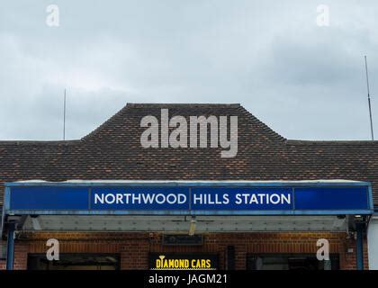 Northwood Hills station Stock Photo - Alamy