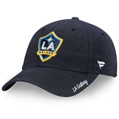 Women's Fanatics Branded Navy LA Galaxy Fundamental Adjustable Hat | La galaxy, Adjustable hat ...