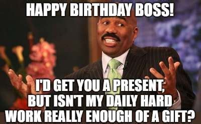 20+ Funny Birthday Wishes for Bosses & Managers