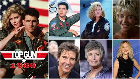 TOP GUN 1986 CAST THEN and NOW, REAL NAME and ROLE NAME - YouTube