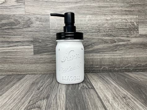 Soap Dispenser Pump White Soap Dispenser Farmhouse Soap - Etsy