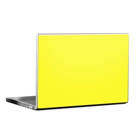 Solid State Lemon - Laptop Lid Skin